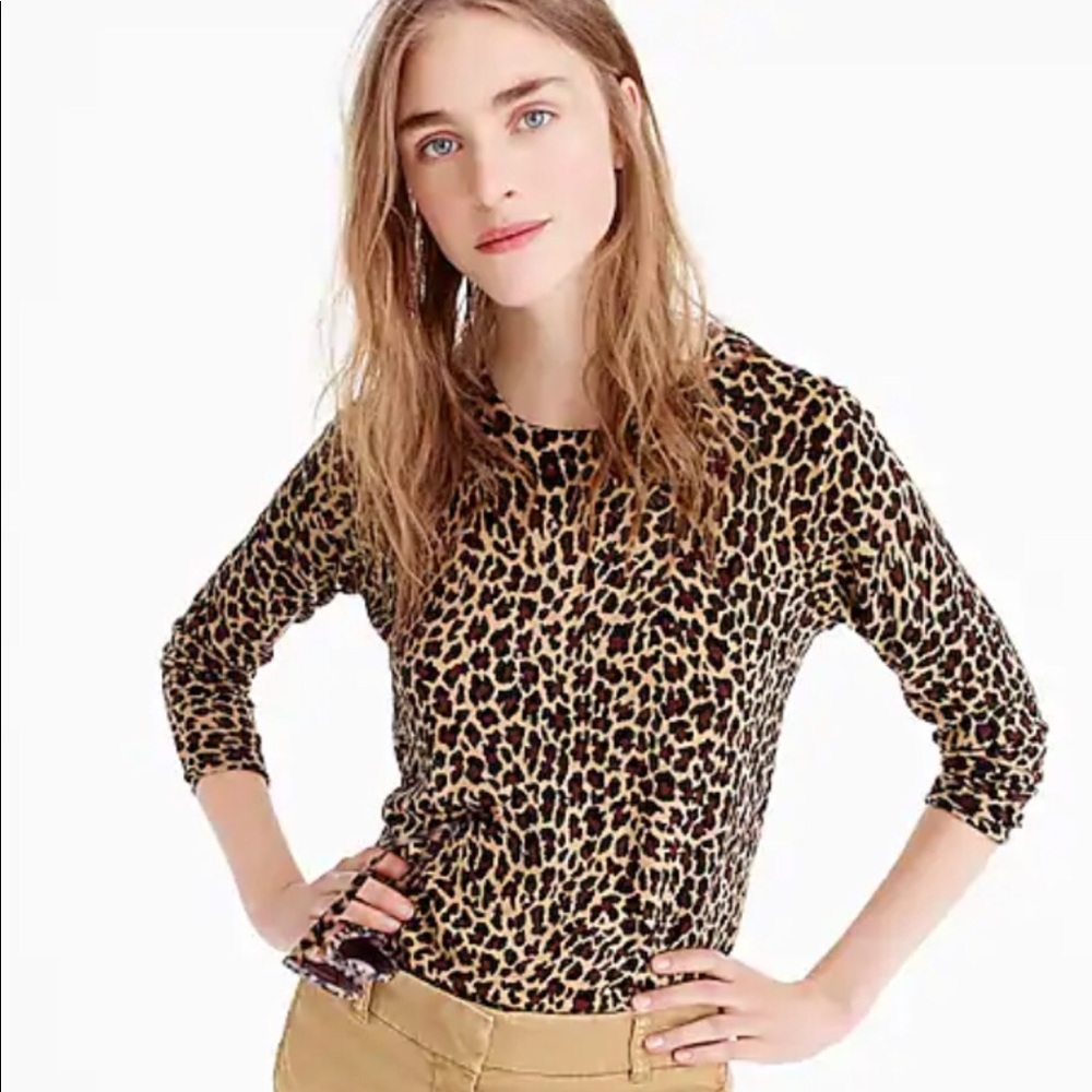 Tipi sweater in leopard